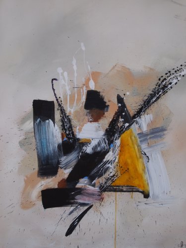 Colors of Sax - Mixed Media On Canvas - 100 x 80 cm - 2015