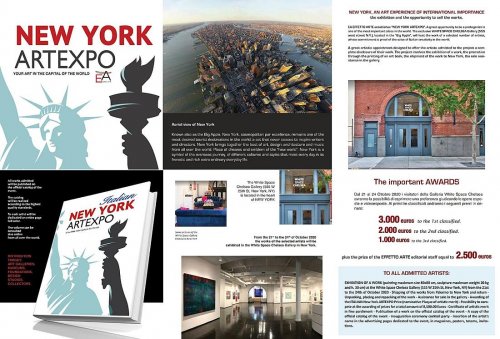 NEW YORK ARTEXPO - 21. bis 24. Oktober 2020 - White Space Chelsea Gallery, NY
